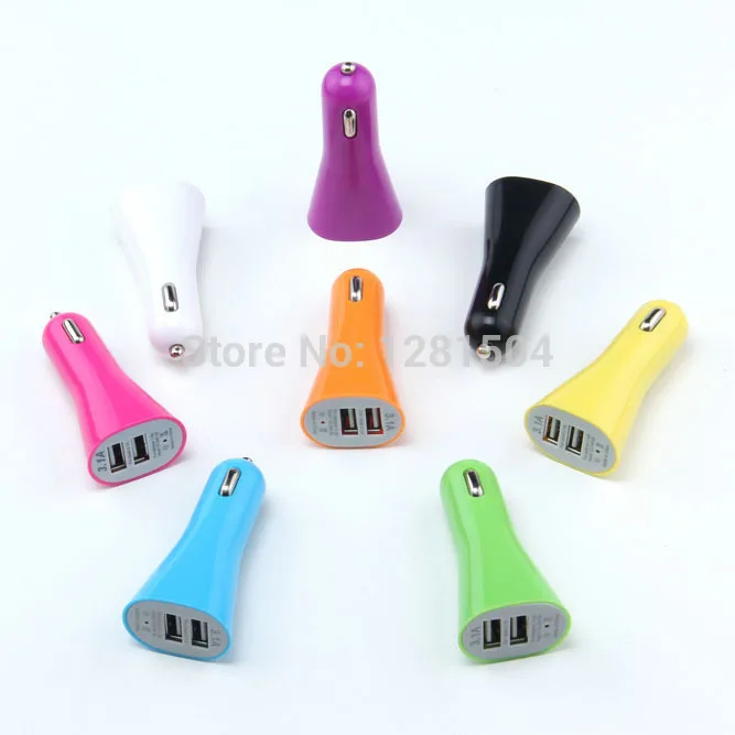 Автомобильное зарядное устройство с двумя USB портами 1000 А|charger for iphone|wholesale chargercharger