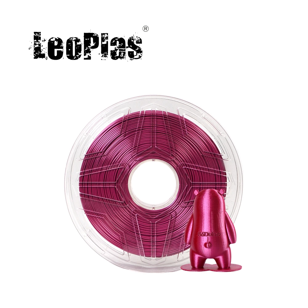 

LeoPlas 1.75mm Ultra Grape Purple Silk PLA Filament 1kg For 3D Printer Pen Consumable Printing Supplies Plastic Material