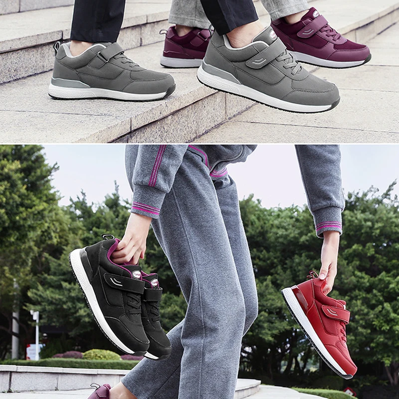 Осенняя износостойкая спортивная обувь; уличная Мужская и женская Нескользящая повседневная обувь с мягкой подошвой; альпинистские кроссовки
