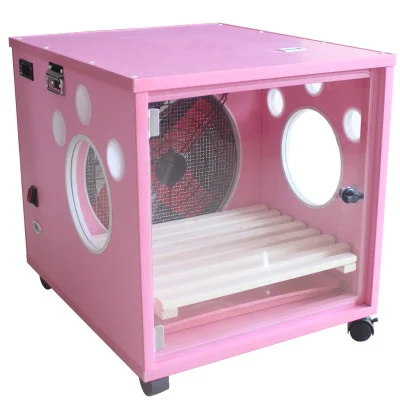 

Automatic Drying box Cat Hair Oven Pet High-Power Dog Dryer Shower Intelligent Household Blow Artifacts Mute Rose Red pink