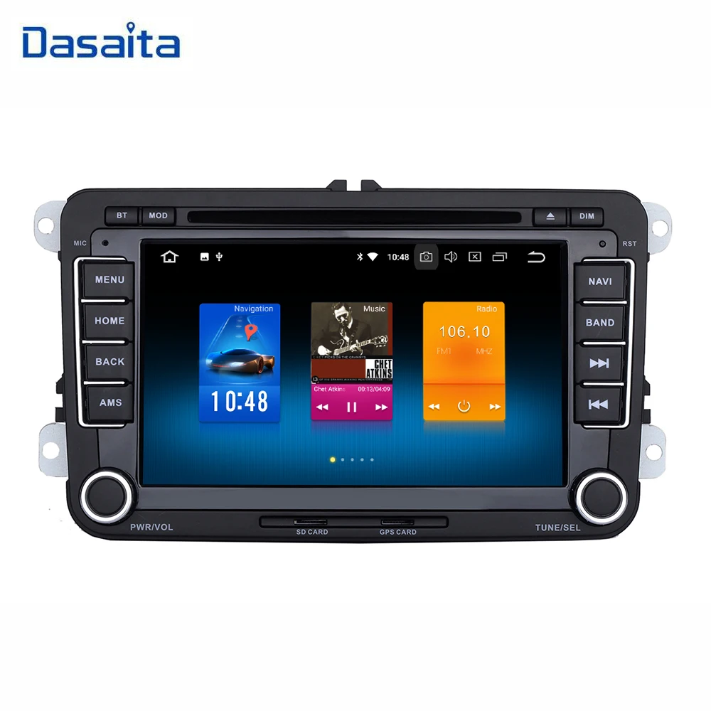 Автомобильный 2 din Android 8 0 автомобильный dvd плеер для Volkswagen Golf Polo Passat Tiguan EOS