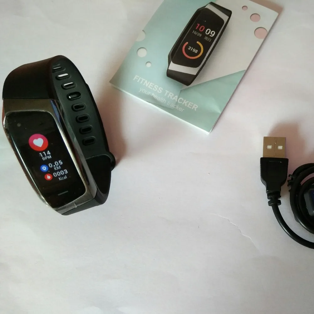 2019 смарт-браслет Kleur с сенсорным экраном ip67 водонепроницаемый блок uurstof Hartslagmeter