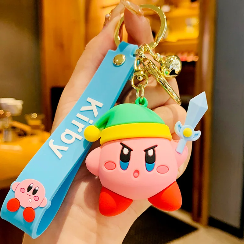 

NEW Hobbies Stuffed Animals Plush Movies Kirby Keychain Backpack Pendant Decorative Doll Cute Charming Toys for Children Gift