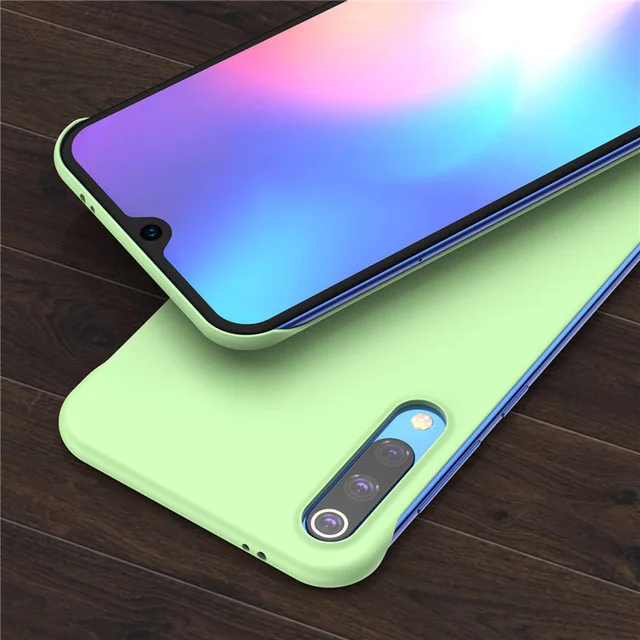 Безрамный чехол для Xiaomi Mi 9 Lite CC9 9T Pro RedMi Note 7 K20 Pro 7A 6 6A Global Version Candy чехол s Жесткий PC матовый чехол