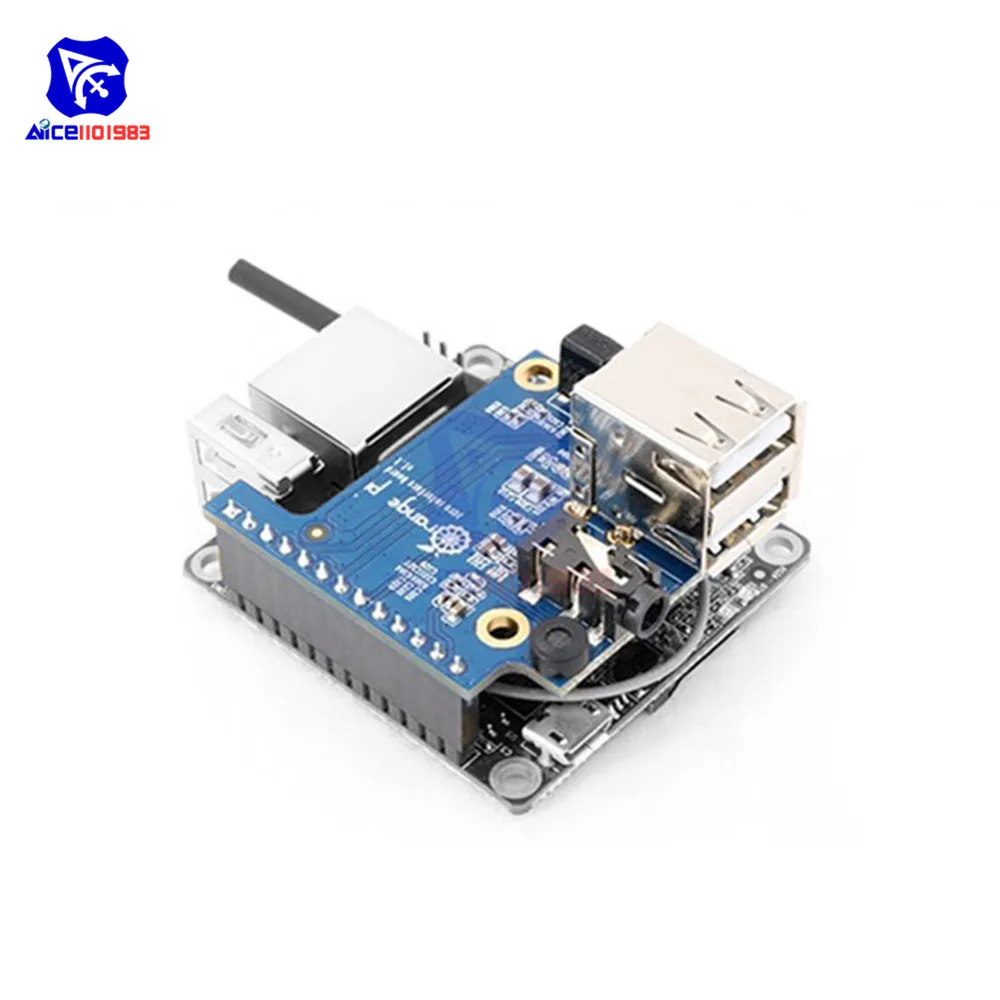 Плата расширения diymore с двумя USB портами макетная плата для Orange Pi Zero|Интегральные