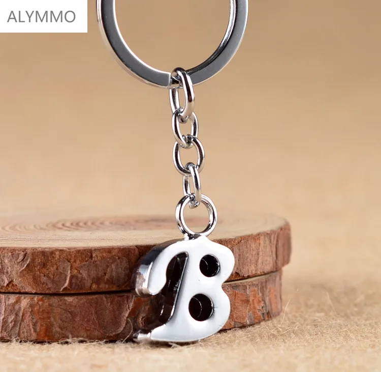 NEW Simple DIY 26 Letter key Chain Men Women Metal Keychain Party Gift Jewelry Car Key Ring Name Holder | Украшения и аксессуары