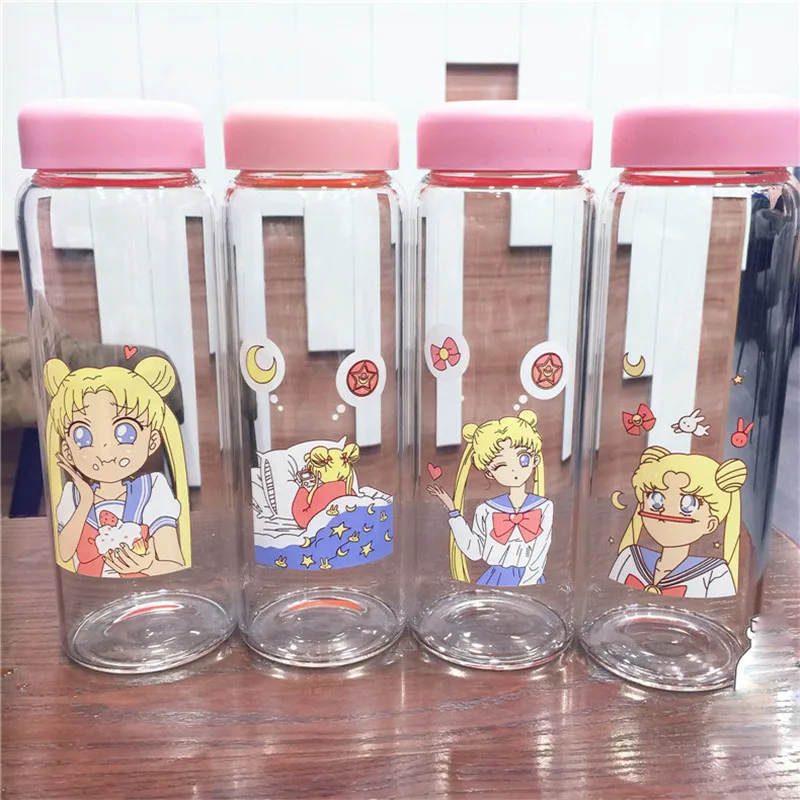 С рисунком из аниме Сейлор Мун для бутылки с водой костюмированной вечеринки