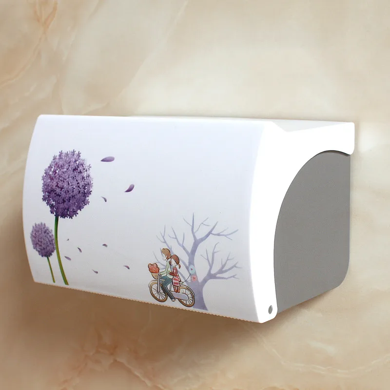 

Toilet Paper Holder Plastic Acrylic Waterproof Toilet Roll Holder Box Paper Towel Box Roll Cocina Accesorio Tissue Boxes Plastic