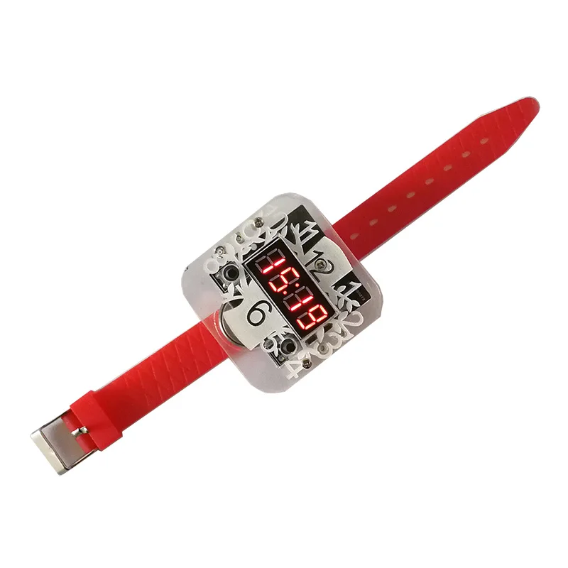 Творческий электронный набор часов DIY 51 микрокомпьютер с одним чипом