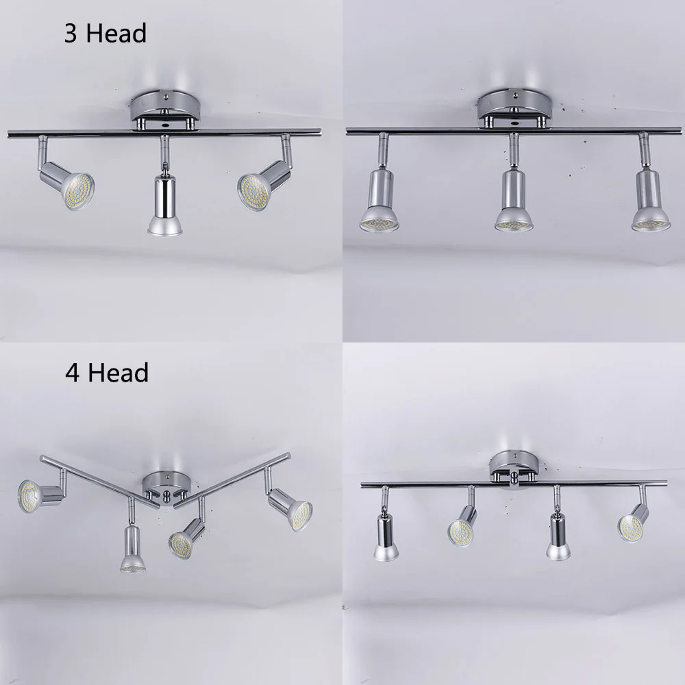 Современный кухонный светильник для гостиной вращающийся столовой спальни GU10