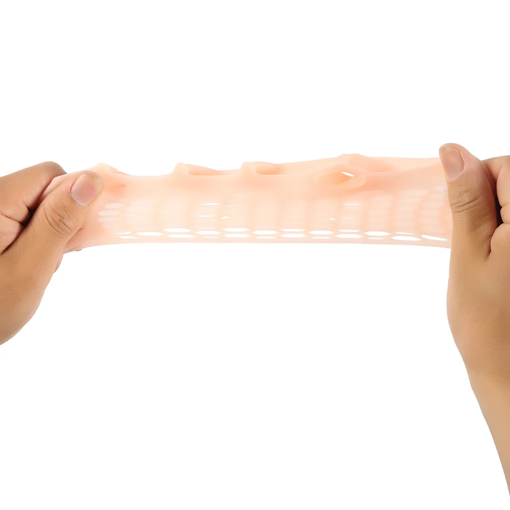 Силиконовые удобные подтяжки для пальцев ног 1 пара 5 отверстий вальгусная