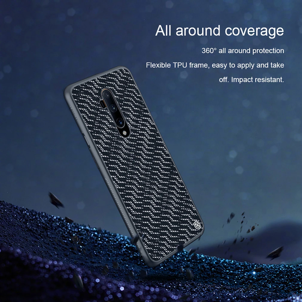 Для Oneplus 7T Pro Чехол для телефона Nillkin Twinkle PC задняя панель+ TPU Защитная рамка чехол для Oneplus 7T чехол