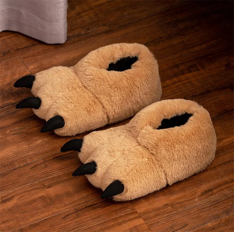 Домашние замшевые тапочки унисекс розовые теплые Нескользящие с мультяшным