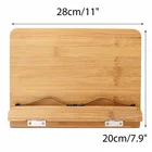 Прочная Подставка для книг с клипсами, стол для чтения, легкий переносной регулируемый держатель для книг и бумаги для страниц