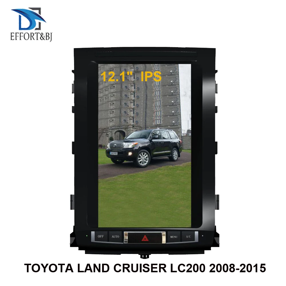 Автомобильный мультимедийный плеер Tesla на платформе Android 9 0 с вертикальным