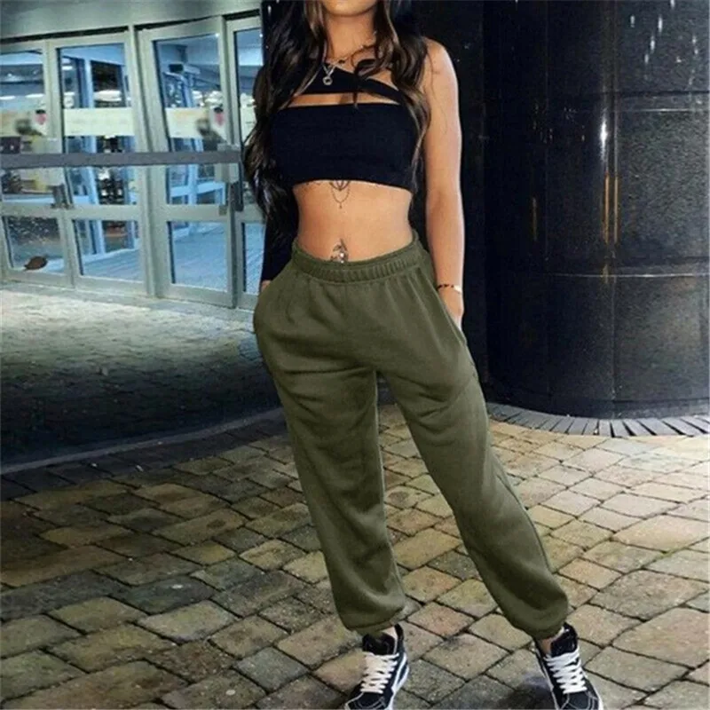 

Fashion Casual Pants Women Pantalon Femme Sport Trousers Woman Clothes Bottom Pantalones Mujer Women Pants Harajuku Sweatpants