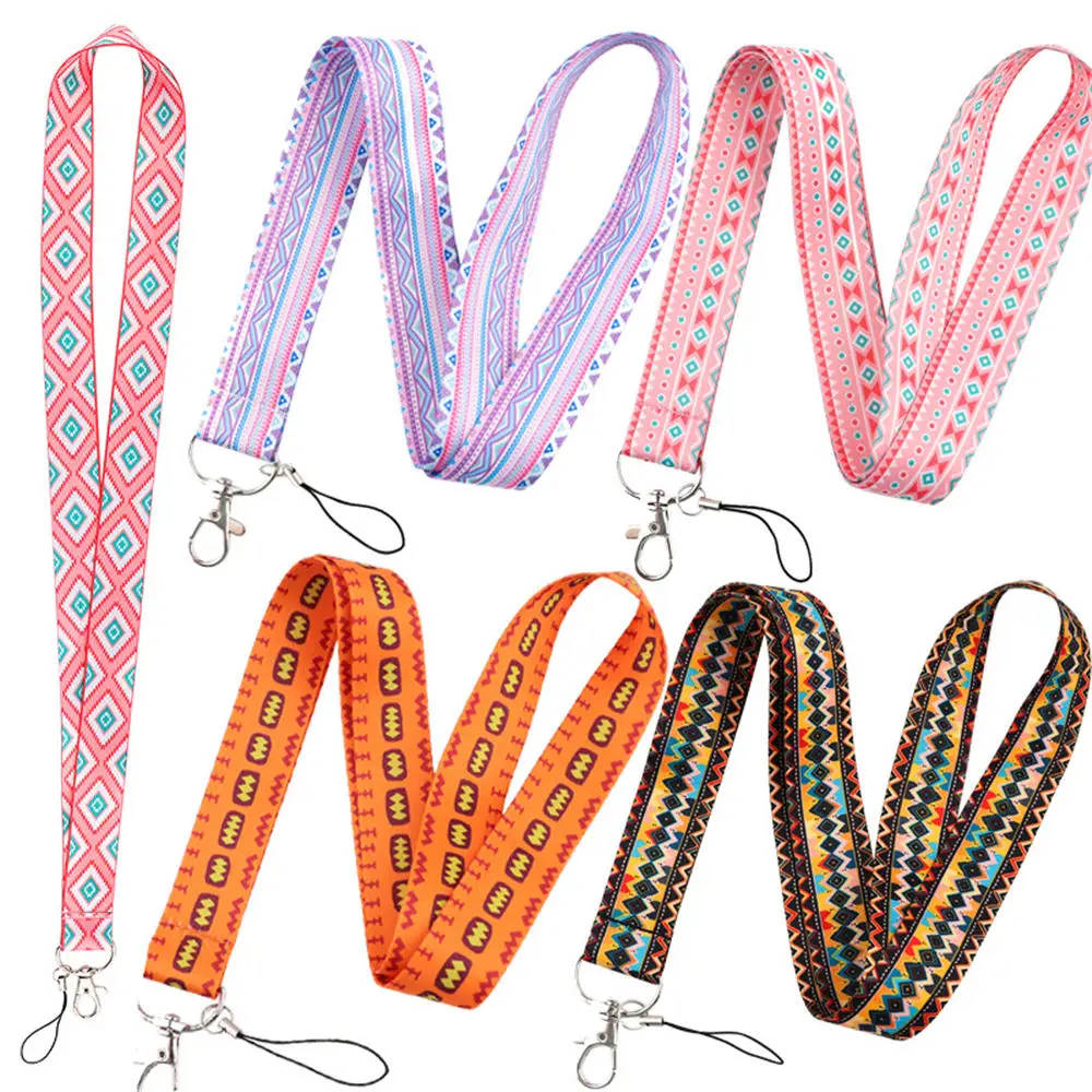 

1pcs Fashion Creative Bohemia Key Chain Lanyard Gifts For Doctor Nurse Phone Usb Badge Holder Necklace Jewelry Accessories