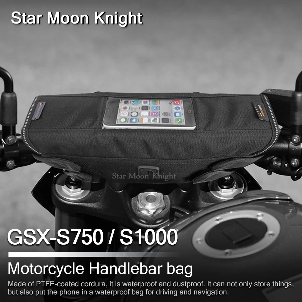 

For Suzuki Katana GSX-S1000 GSX-S750 SV650 GSX S1000 Motorcycle Accessories Waterproof Bag Storage Handlebar bag Travel Tool bag