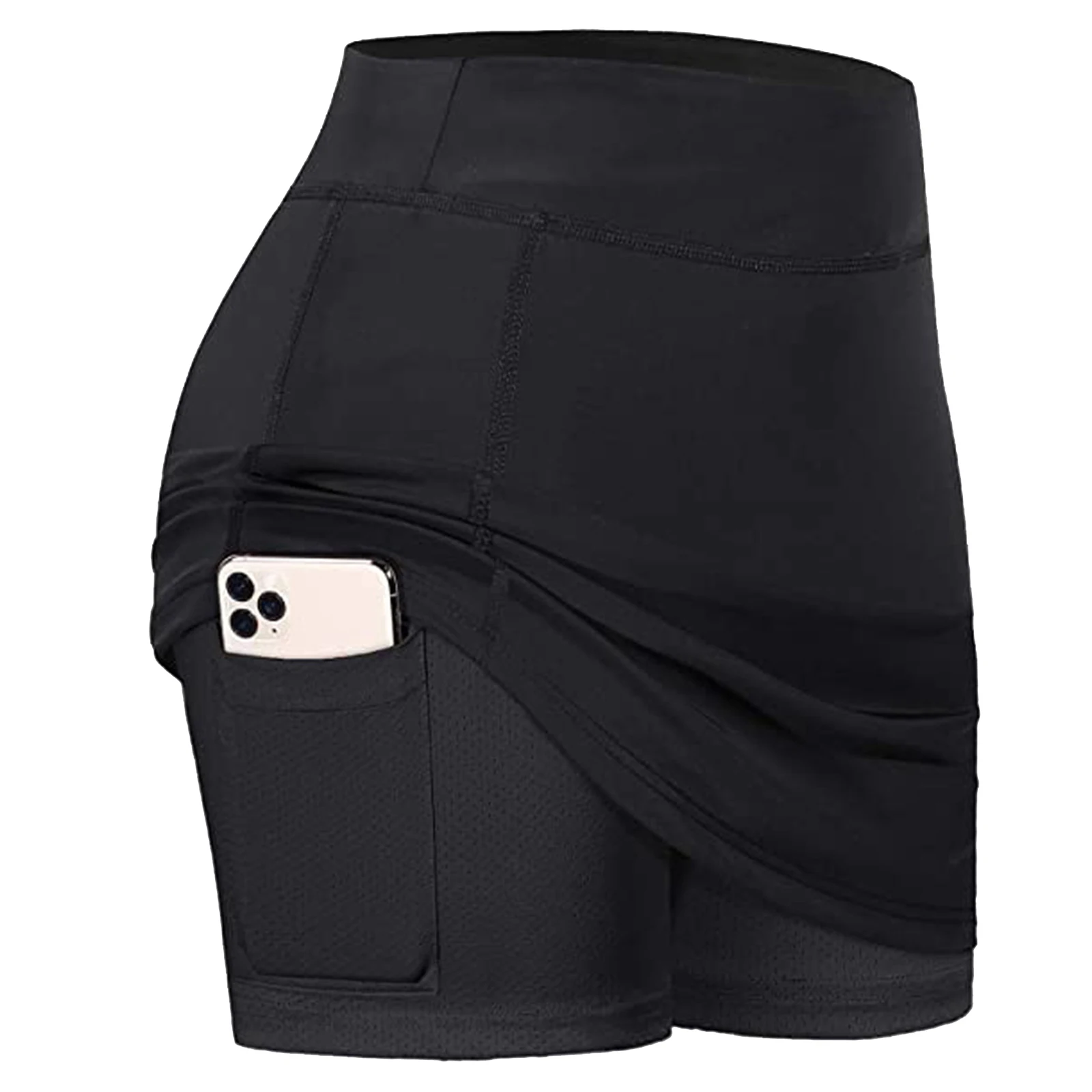

Women Casual Tennis Skorts Fitness Running Yoga Outdoors Clothing Stretchy Inner Shorts Skirt Sports Skorts Clothes Sportswear