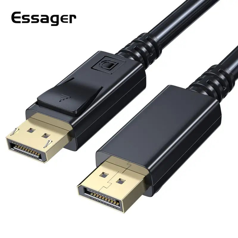 

Display Port Cable 8K HDR 60Hz 144Hz 32.4Gbps DisplayPort Adapter Cable For Video PC Laptop TV DP Display Port Cable 1/2/3/4M
