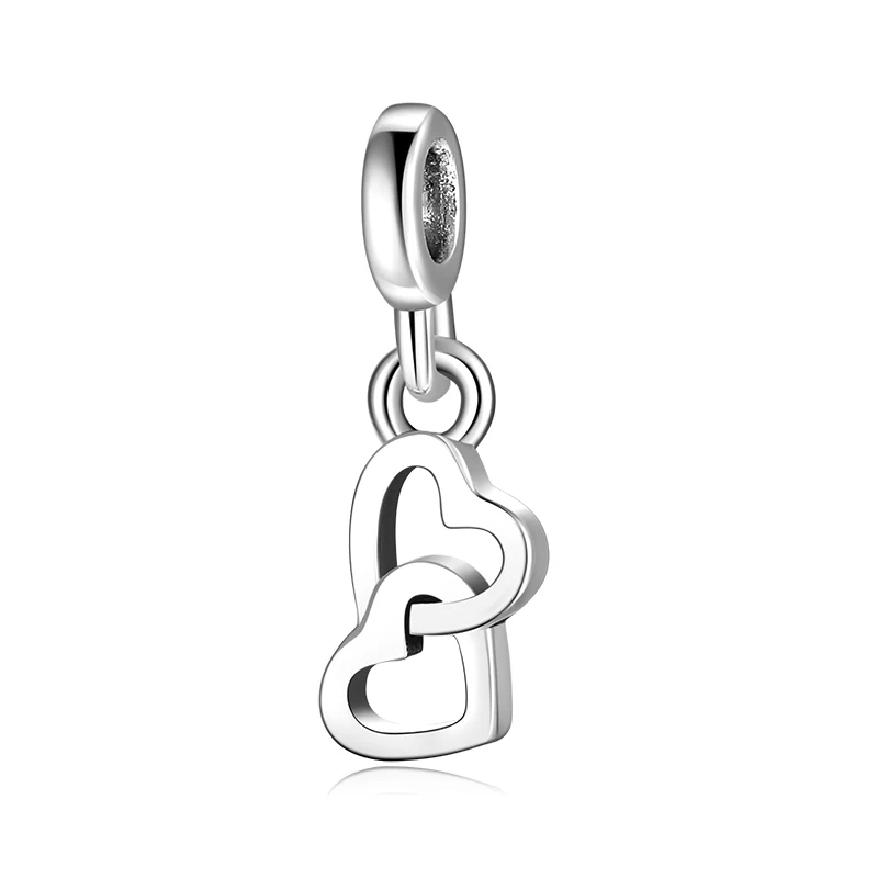 

2021 New Punk 925 Sterling Silver Chain Link Personalized Bracelet for Women DIY Pendant Beads Mosaic Design Charms Jewelry