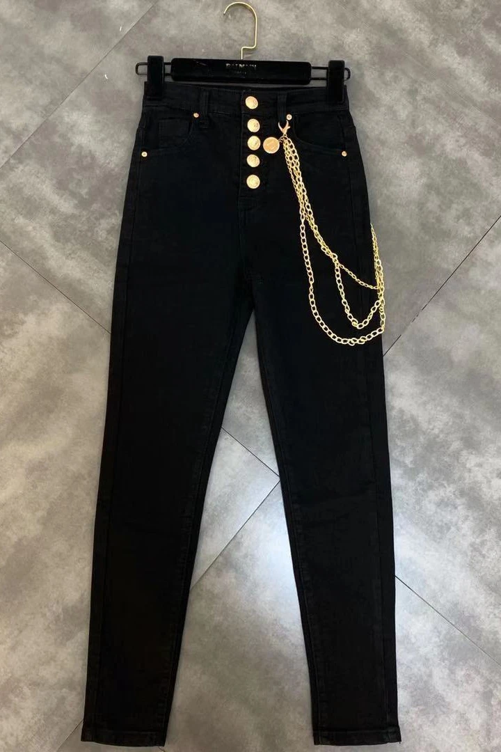 Женские тонкие брюки с высокой талией Новинка осени 2019 | Женская одежда