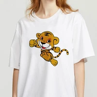 the great wave of aesthetic t shirt women tumblr 90s fashion graphic tee cute t shirts and little tiger summer tops female