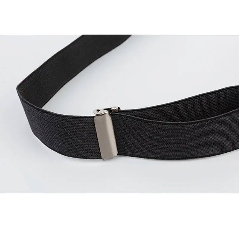 2019 ремень без пряжки для джинсовых брюк платья эластичный пояс женщин/мужчин