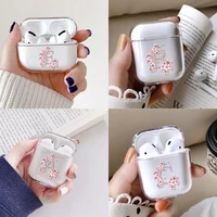 custom initial name a to z earphone case for apple iphone charging box for airpods pro hard clear cover protective accessories
