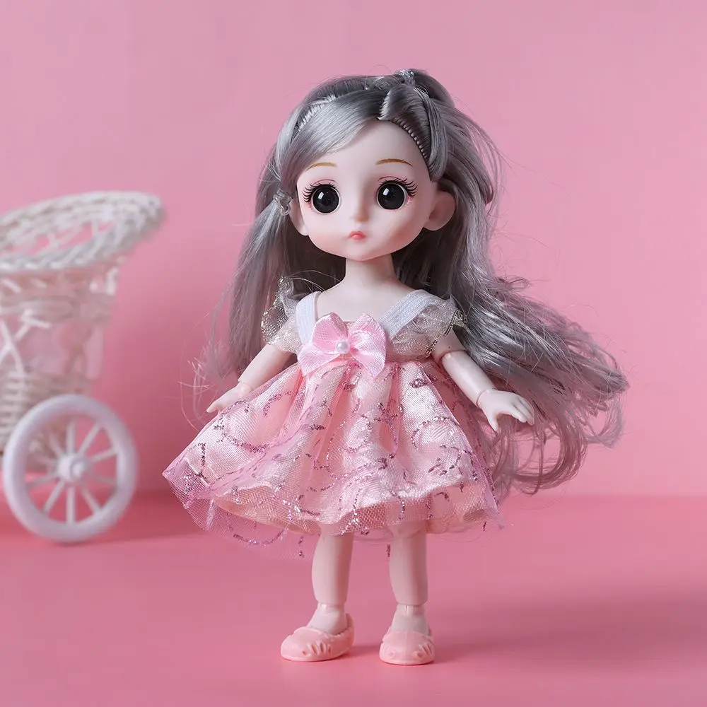 Кукла шарнирная Длинная с одеждой 16 см 13 шарниров|Куклы| |