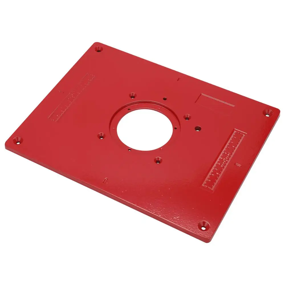 Многофункциональный фрезерный стол из алюминиевого сплава вставная пластина