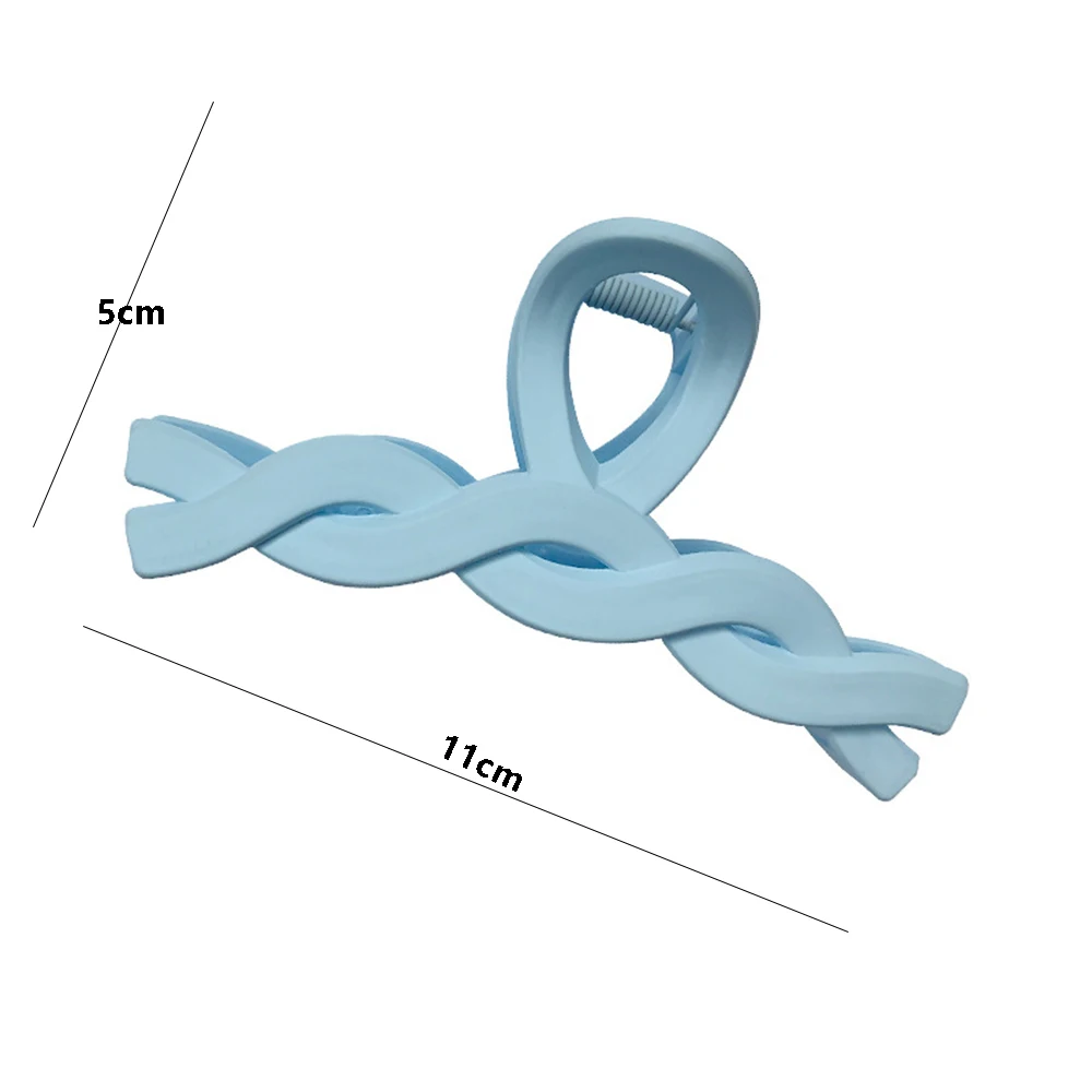 

2021 New Hair Claws Hair Clips Rectangle Resin Plastic Geometric Hairpins Girl Decoration Gift Hair Accessories For Hair