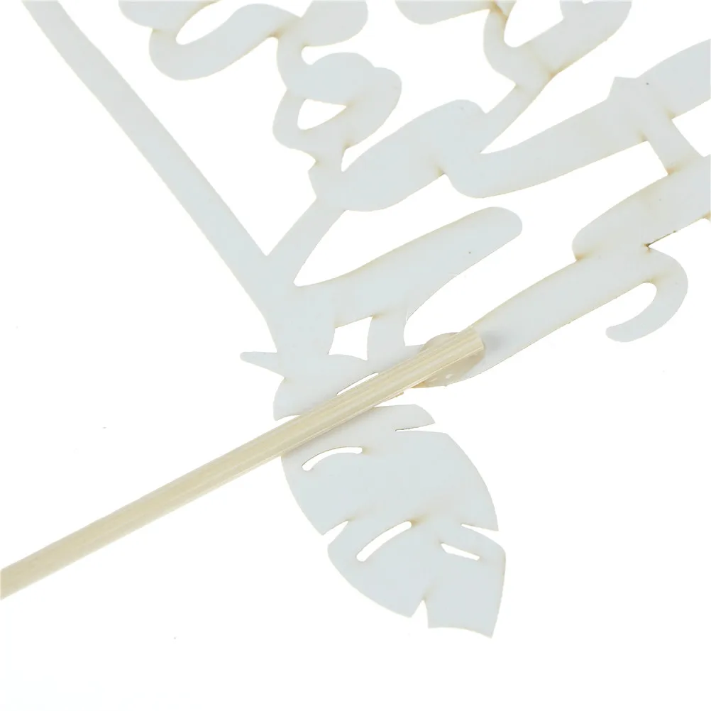 1 шт. торты для кексов с золотым блеском и надписью Wild One Hello World первого дня