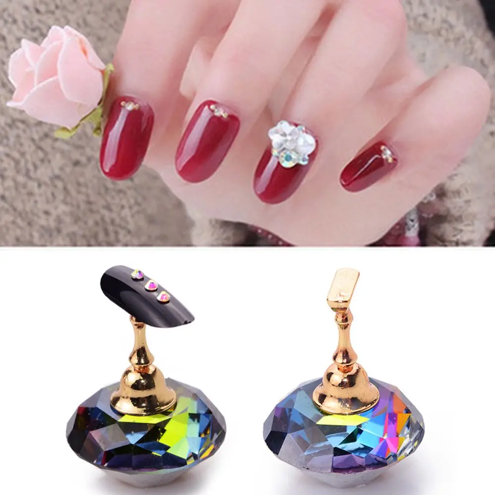 1 шт. магнитный держатель для ногтей Начинающий тренировочный дисплей акриловая