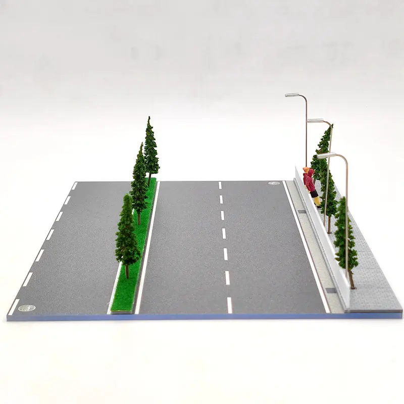 Oversteer 1/64 Road Way B OS640003 литье под давлением Diorama Yaotai модель украшения сцены |