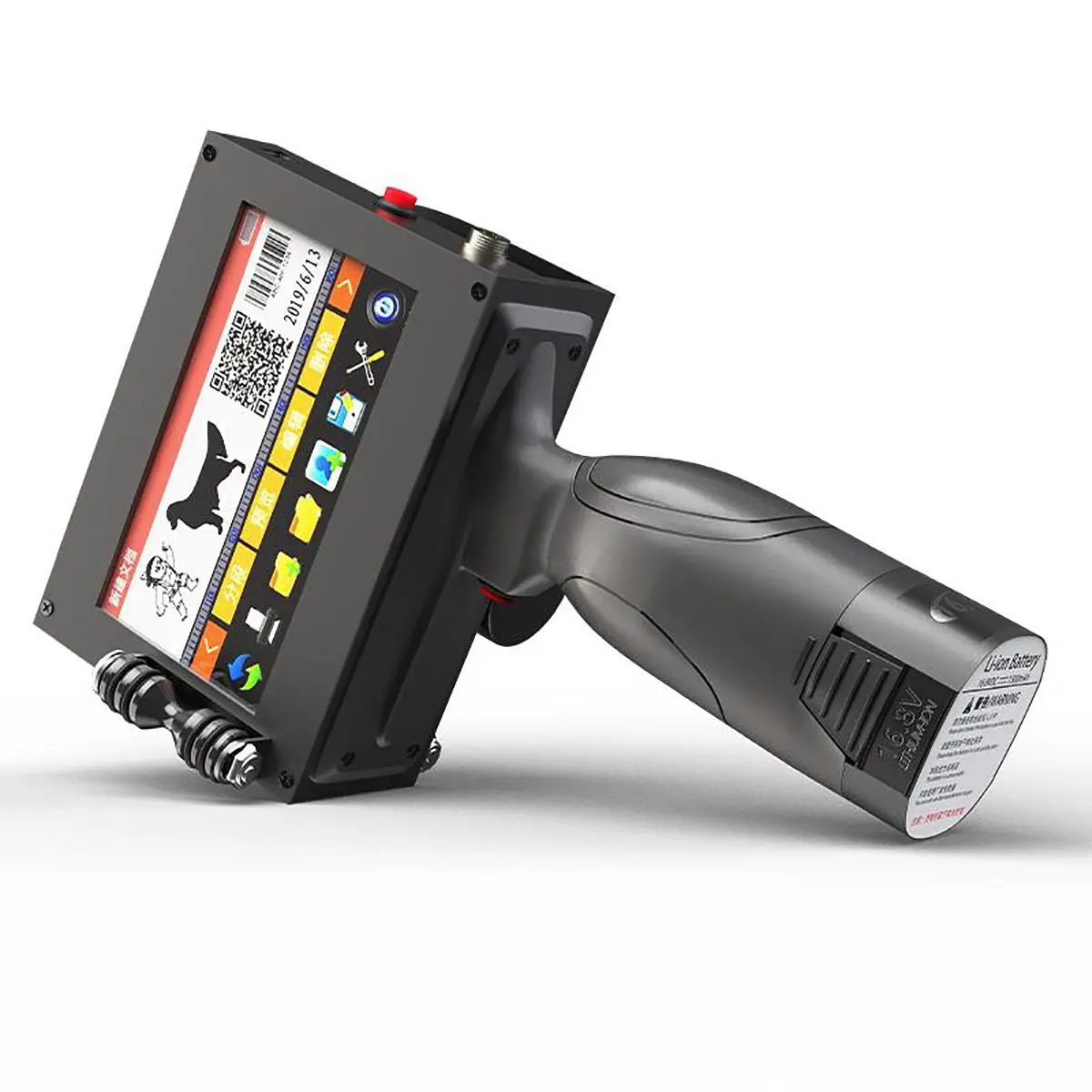 

Variable Qr Bar Batch Code Date Number Logo Expiry Date Label Mobile Portable Hand Jet Handheld Thermal Inkjet Printer