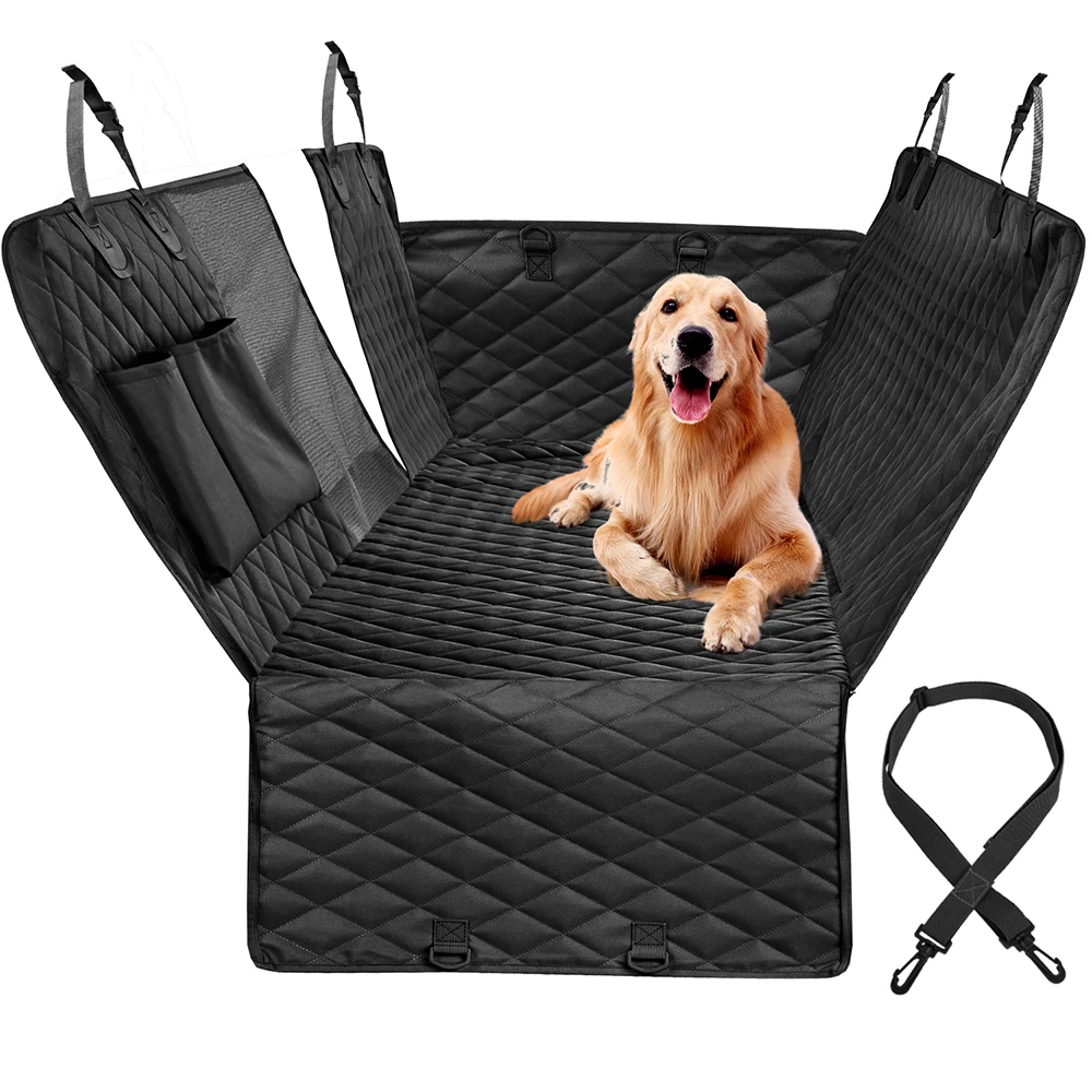 Funda de asiento de coche para perro, cojín impermeable para mascotas, hamaca, Protector