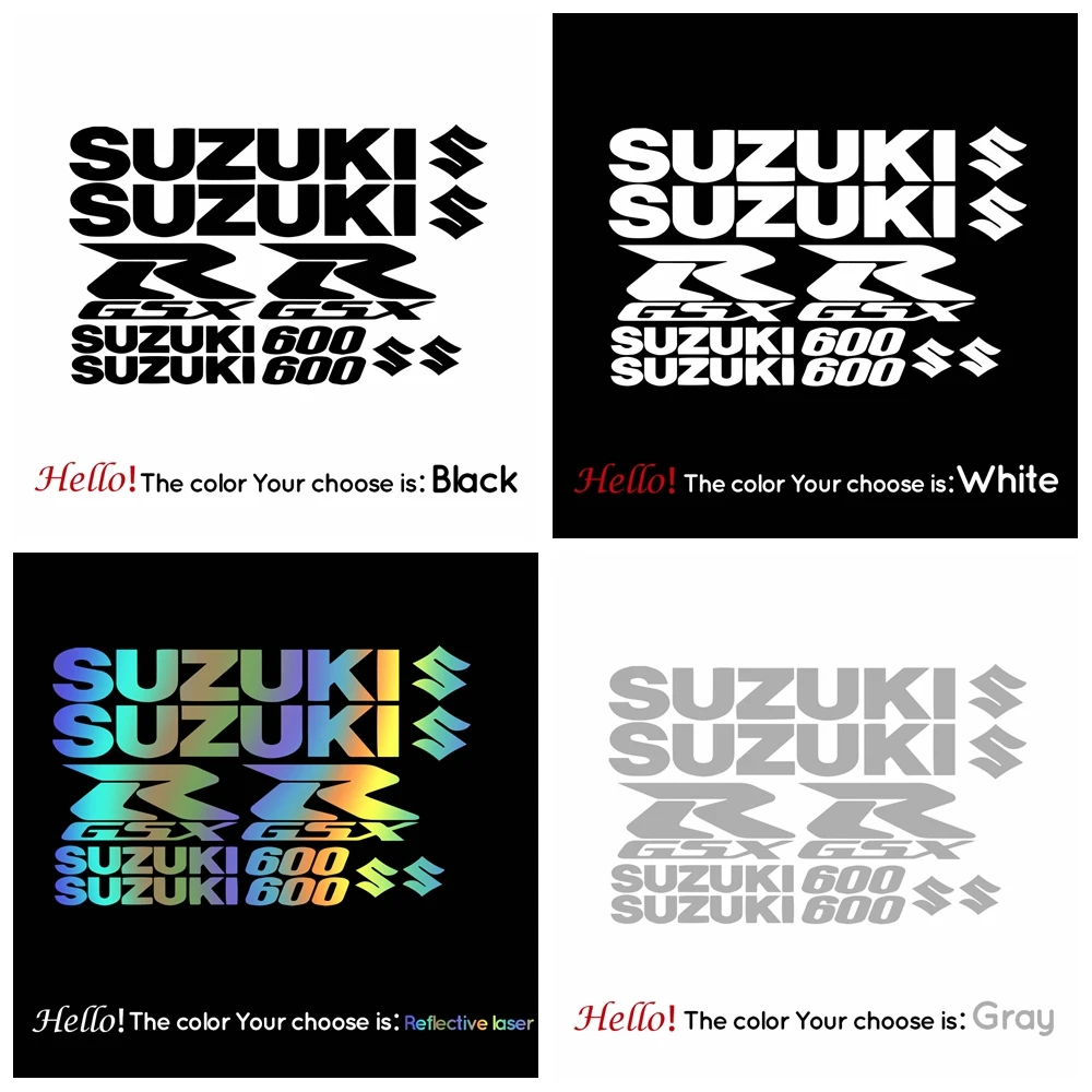 

For GSXR600 GSXR 600 BIKE DECALS GRAPHICS STICKERS #N