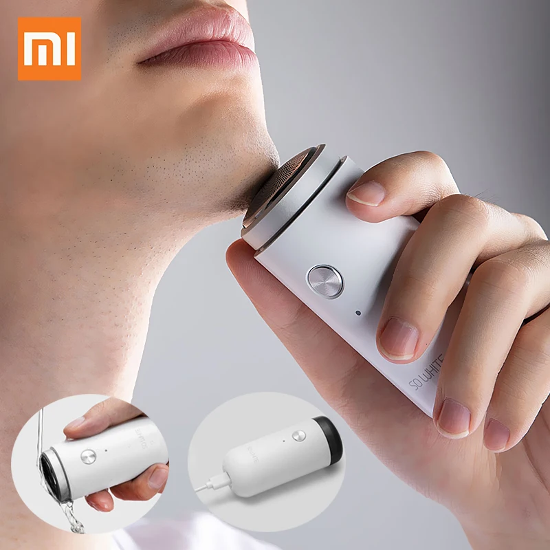 Xiaomi Mijia SO WHITE мини электробритва ED1 для мужчин мужской партажный моющийся Soocas