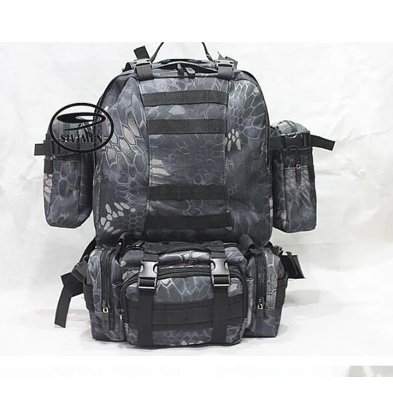 

Tactical military Fighter Backpack Bags 50l mountain outdoor Backpack 50l Water -proofing 50l Tactical Knapsack Molle Fighter