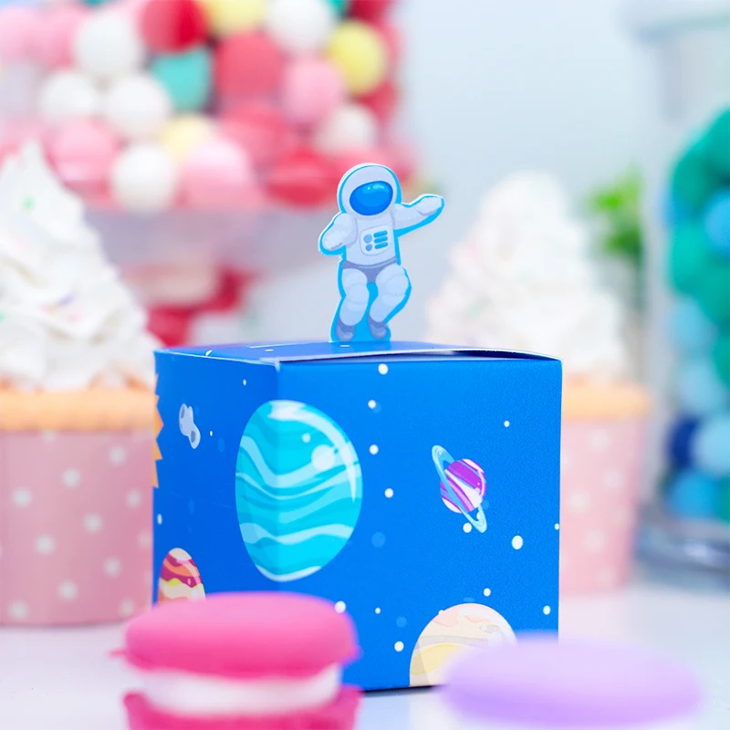 Es Candy Bags Wrapping Brithday Party Supplies Baby Shower Spaceman For Kids Birthday Decor Boys