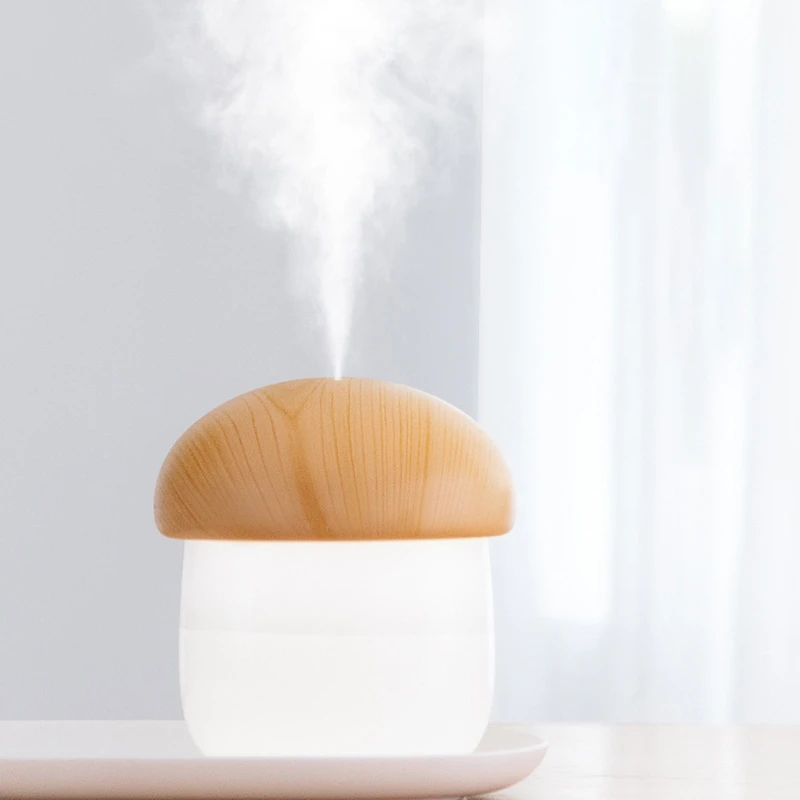 

Cute Mushroom Shape Air Humidifier USB Mist Maker Beauty Replenishing Aroma