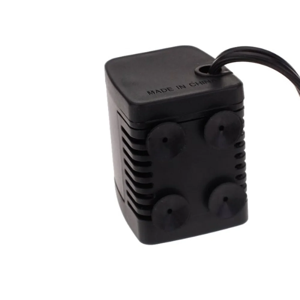 

AC 110V 400L/H 7W Aquarium Fish Tank Pond Submersible Water Pump with US Plug (Black)