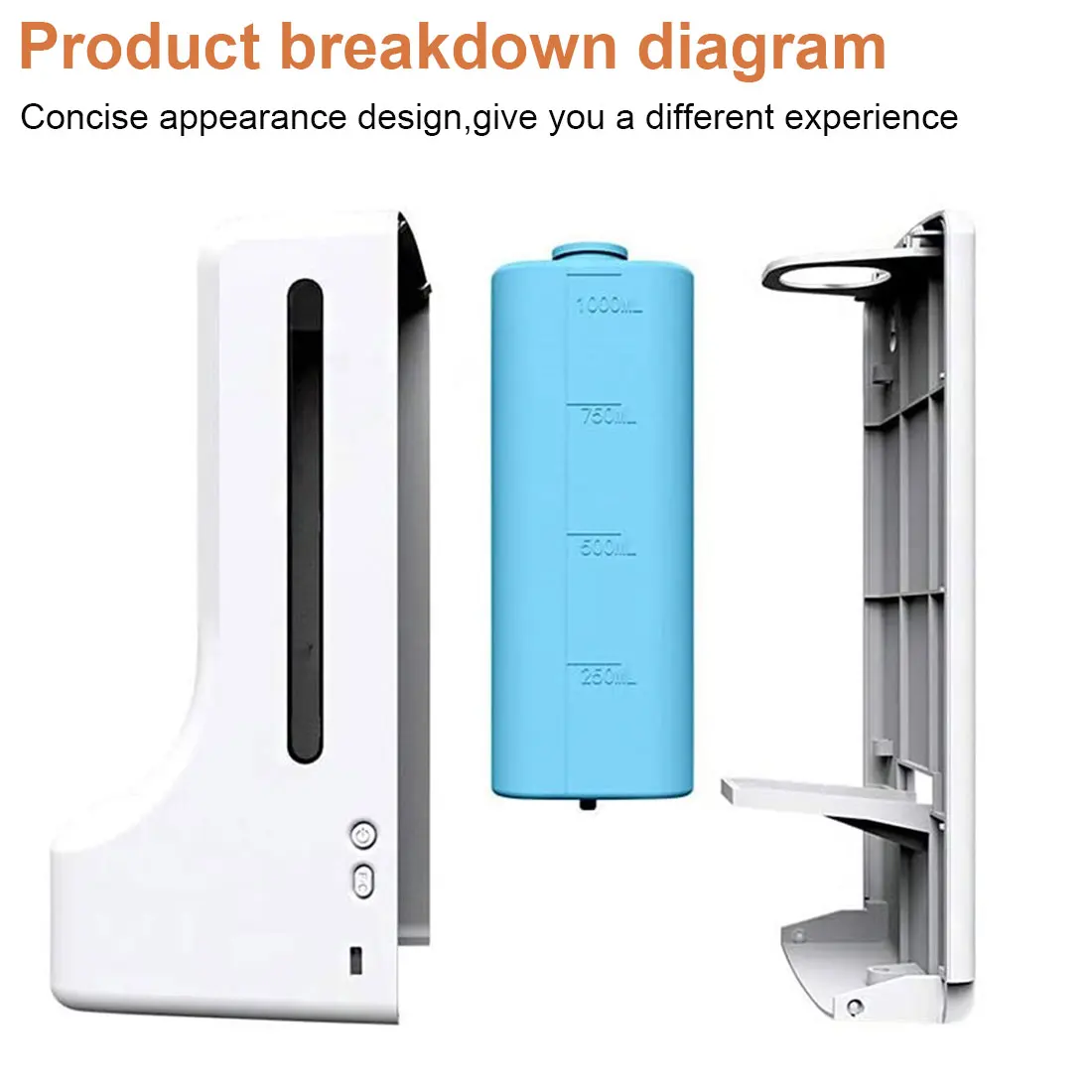 

K9 Pro Wall-mounted Digital Thermometer With Soap Dispenser Alarm, Suitable For Use In Offices,Home Schools And Communities