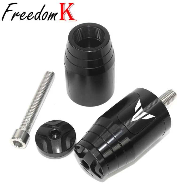 CNC 22 мм мотоциклетные ручки для руля крышка заглушки заднего вида