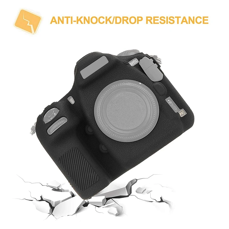 Силиконовый резиновый чехол для камеры Nikon D850 съемный противоударный защитный резиновый чехол для всего тела