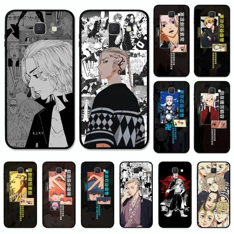 

Japanese anime Tokyo Revengers Phone Case for Samsung J8 J7 Core Dou J6 J4 plus J5 J2 Prime A21 A10s A8 A02 cover