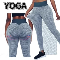 seamless fitness women yoga leggings push up gym fitness high waist workout leggings fashion patchwork print high waist pants