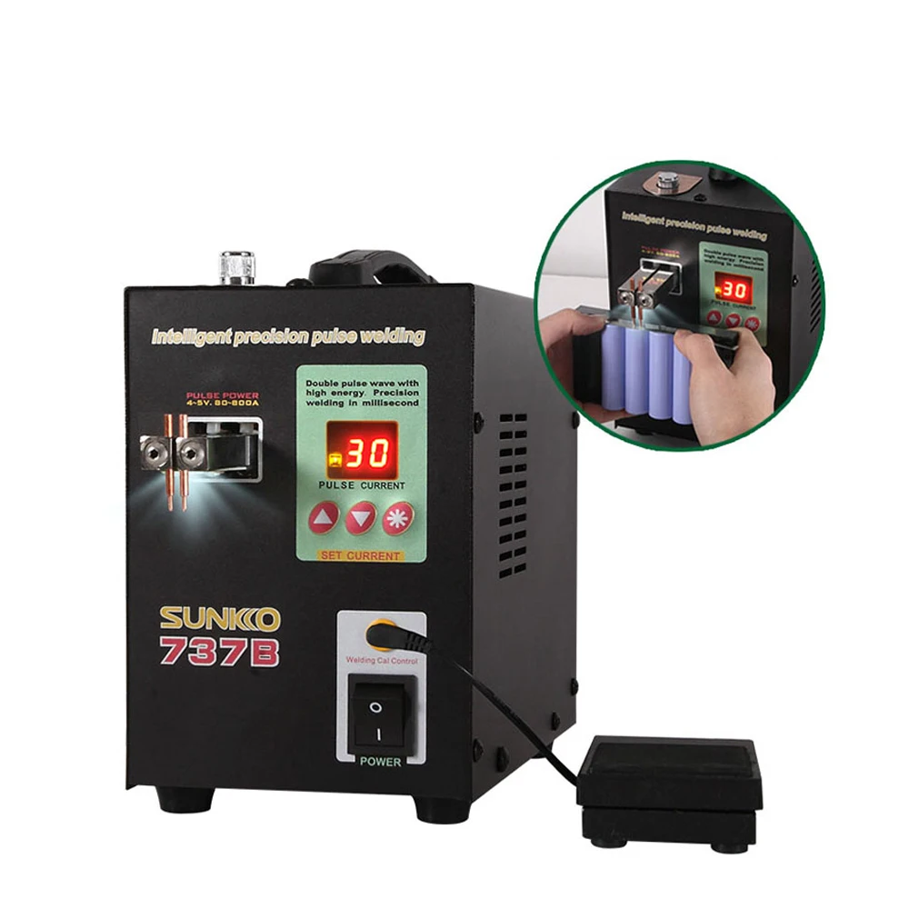 

Точечный сварочный аппарат, двойной дисплей, прецизионный аккумулятор, сенсорный сварочный аппарат, двухрежимный Педальный аккумулятор, т...