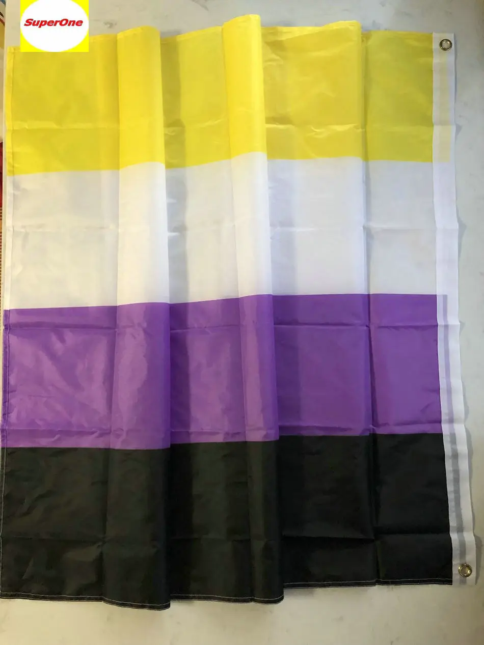 ZXZ бесплатная доставка 90x150 см NB гордость пол-король GQ идентификация по полу